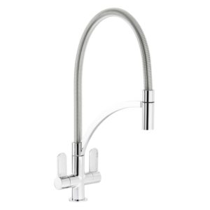 Abode Genio Monobloc Semi-Professional Kitchen Mixer Chrome