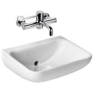 Armitage Shanks Contour 21  50cm Basin Back Outlet 0TH S0430