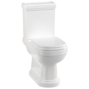 Burlington Riviera Close Coupled Open Back Toilet