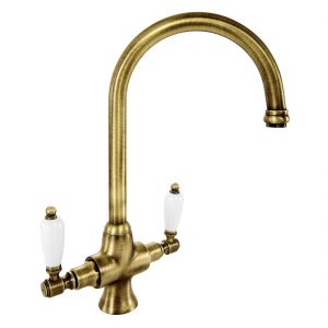 Deva Georgian Mono Sink Mixer Bronze