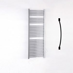 Essential Standard Towel Warmer Curved 1430x500mm Chrome