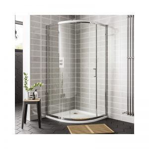 Essential Spring 900x760mm Offset Quadrant Enclosure 1 Door