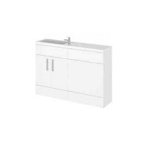 Essential Nevada I Floor Standing Unit & Basin White