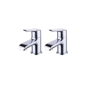 Essential Napo Basin Pillar Taps Chrome