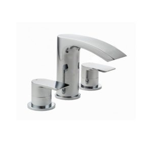 Essential Mantaro 3 Hole Bath Filler Chrome