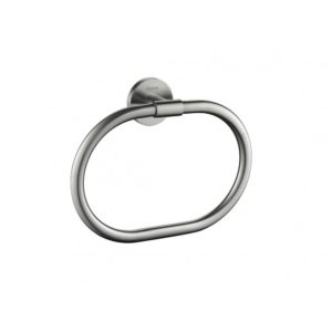 Flova Coco Towel Ring Brushed Nickel