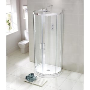 Aquaglass Purity 993x850mm D Shaped Quadrant Enclosure