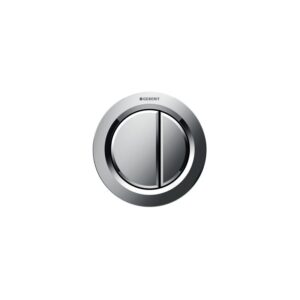 Geberit Dual Flush Button Gloss Chrome Type 01 for Furniture