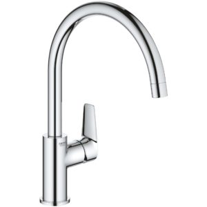 Grohe Bauedge Single-Lever Kitchen Sink Mixer Chrome