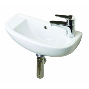 RAK Compact 45cm Slimline Basin 1 Taphole Right