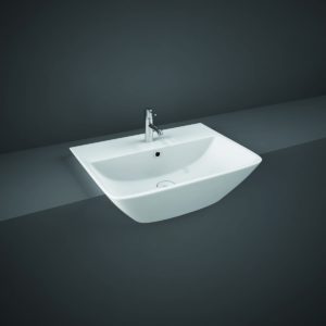 RAK Summit 50cm Semi Recessed Basin 1 Taphole