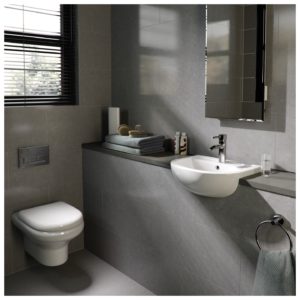 RAK Compact Wall Hung Cloakroom Suite