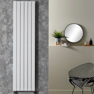 Redroom SuperNovar White Vertical 1800x296mm Single Panel Radiator