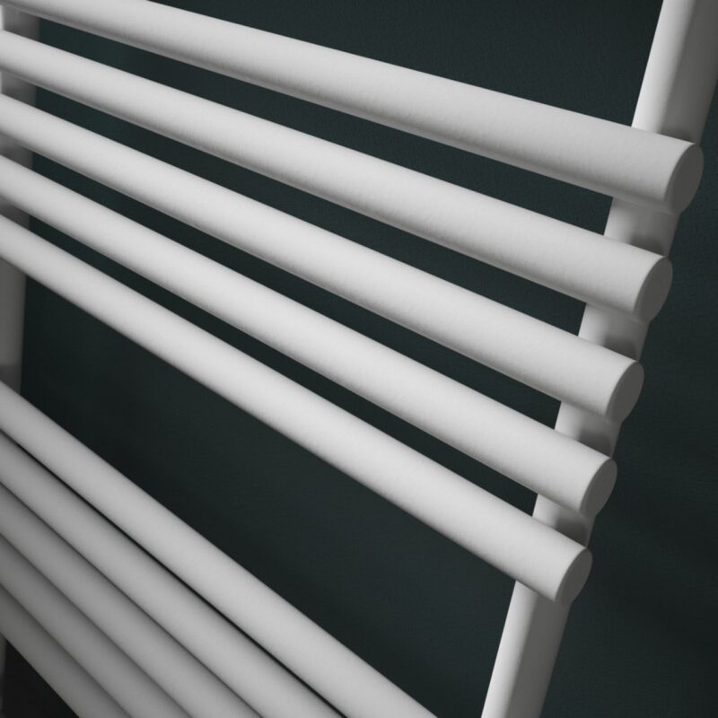 Redroom TT Lux Quartz White 1635x596mm Heated Towel Rail