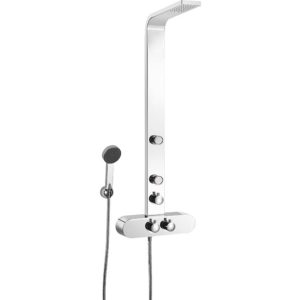 Synergy Jolie Chrome Wall Mounted Mixer Shower System